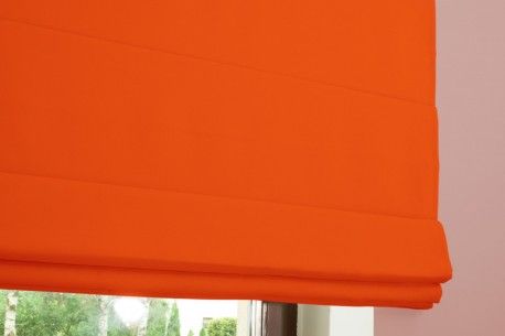 roleta rzymska kolor pomarańczowy